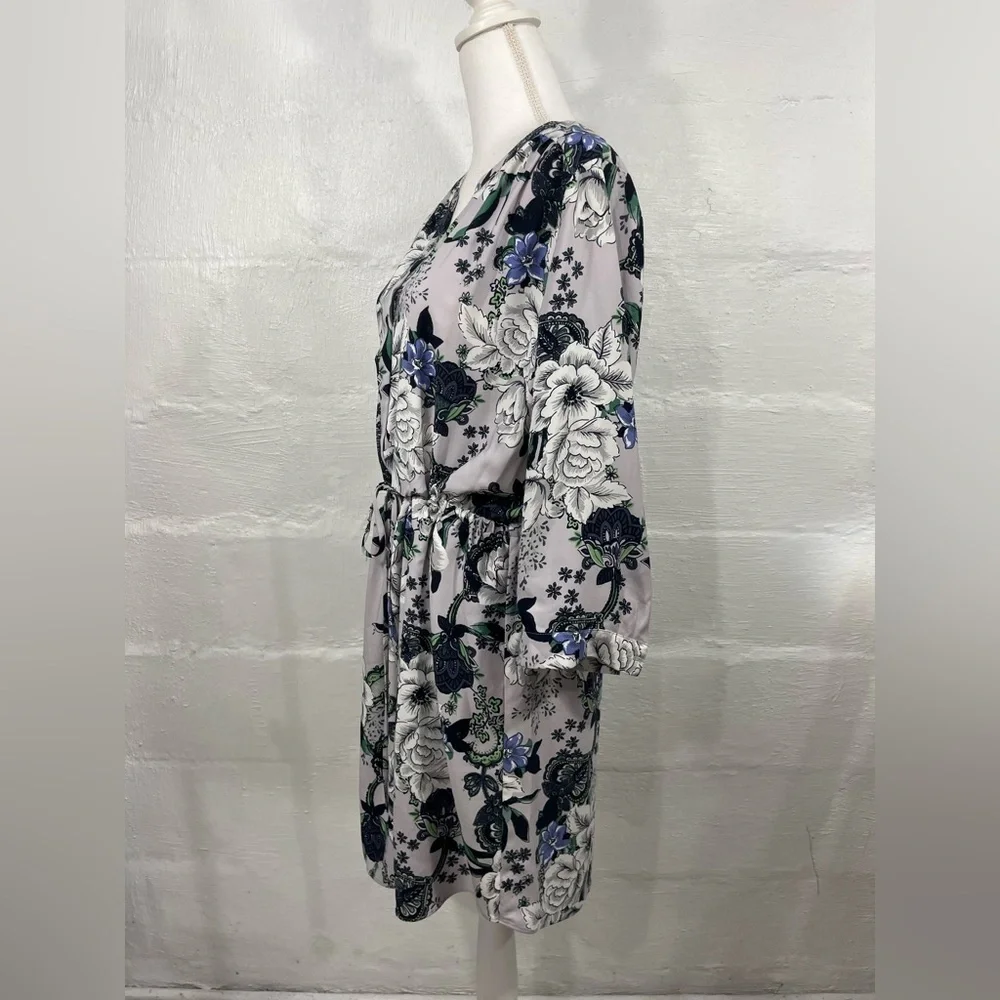 LOFT FLORAL PULLOVER DRESS NEW WITH TAG - Picture 13 of 15